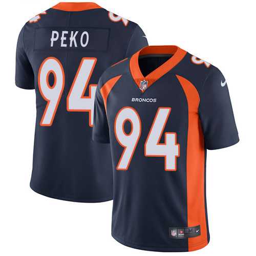 Nike Denver Broncos #94 Domata Peko Navy Blue Alternate NFL Vapor Untouchable Limited Jersey,We sell and wholesale Nike Denver Broncos #94 Domata Peko Navy Blue Alternate NFL Vapor Untouchable Limited Jersey on line form chian!